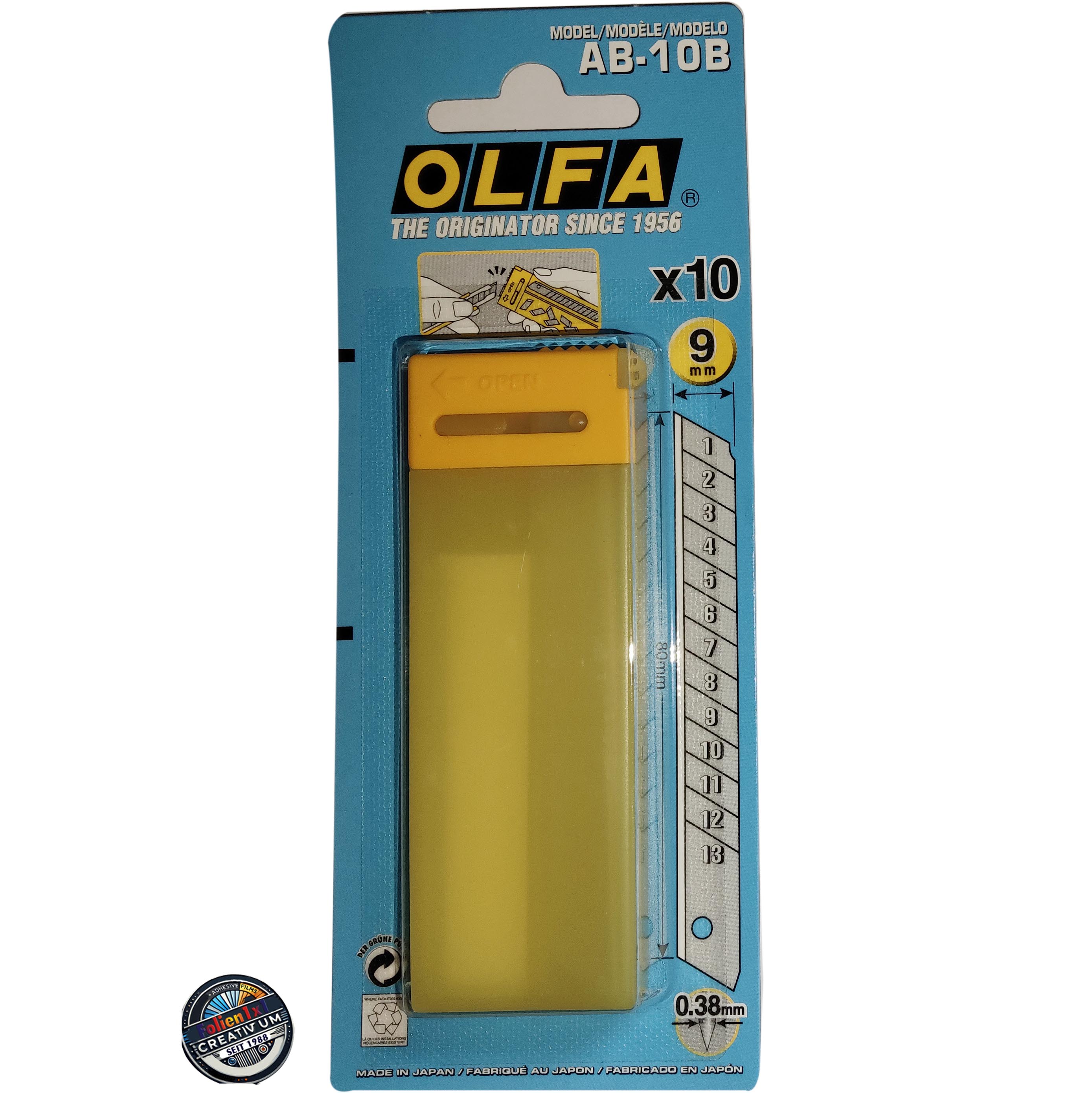 Olfa AB-10B Abbrechklingen