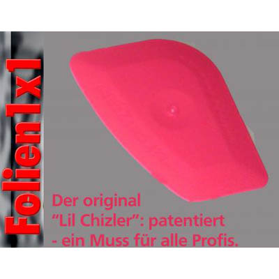 3 Stk. Lil Chizzler pink Rakel zur Montage von Tnungsfolie