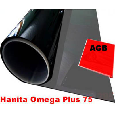 Hanita Auto Tnungsfolie Omega Plus 75 schwarz VLT 24 % mit ABG 76 cm x 30,5 lfm