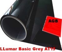 LLumar Auto Tönungsfolie Basic Grey AT15 schwarz VLT 15 % mit ABG 51 cm x 30,5 m