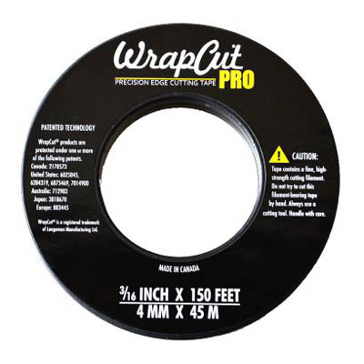 WrapCut Pro Cutting Tape 45 m x 4 mm Folien-Schneideband Wrap Cut