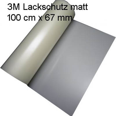 3M Scotchgard Paint Protection Film Pro Series 4.0 Bike Lackschutzfolie matt 100 cm x 67 mm (Dicke: 200 ) fr MTB Unterrohr