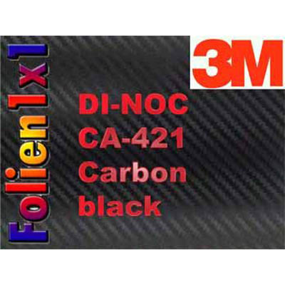 50 cm x 122 cm  3M DI-NOC Carbon Folie schwarz C421